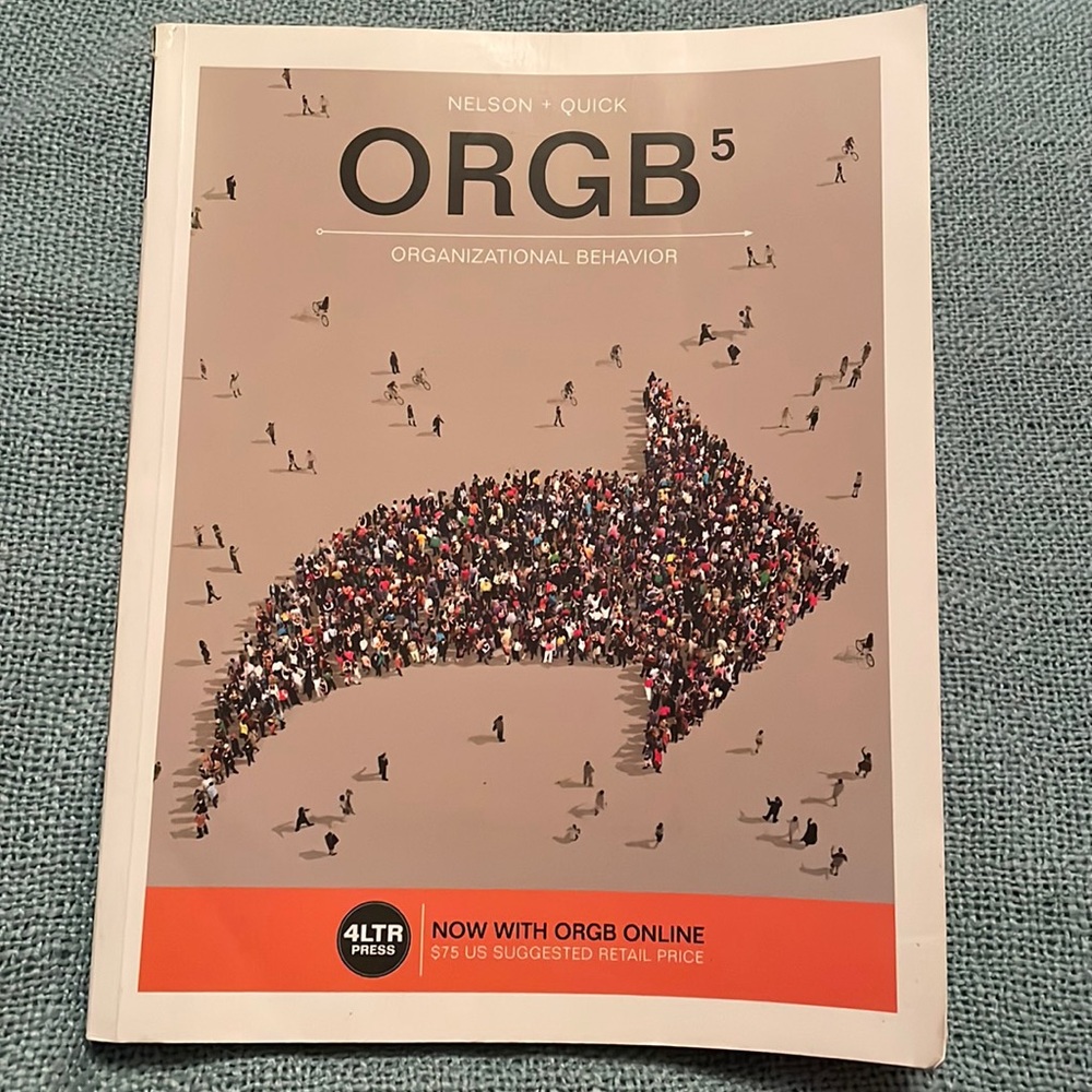 ORGB5- Organizational Behavior 5th Edition Textbook